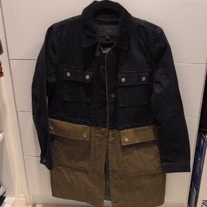 Black and Brown Two-Tone Jacket